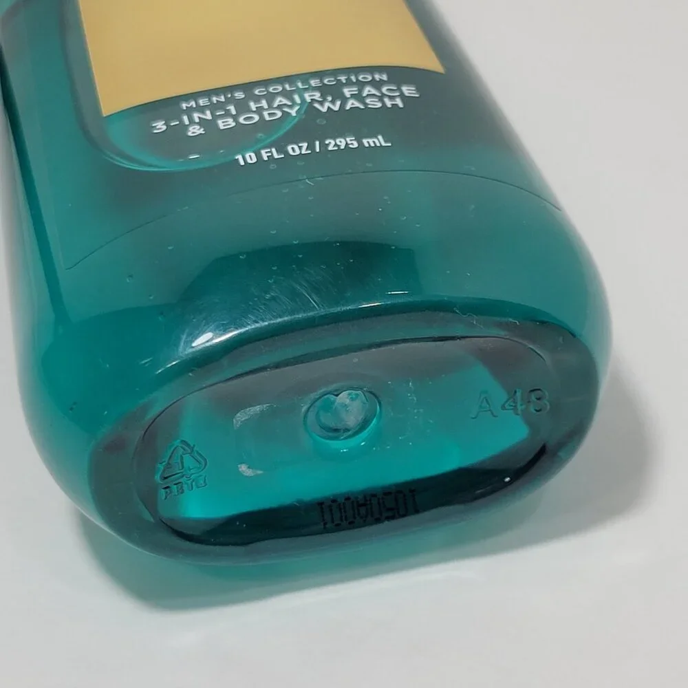 Bath & Body Works Atlantic Mens 3 in 1‎ Hair Face Body Wash 10 oz Discontinued